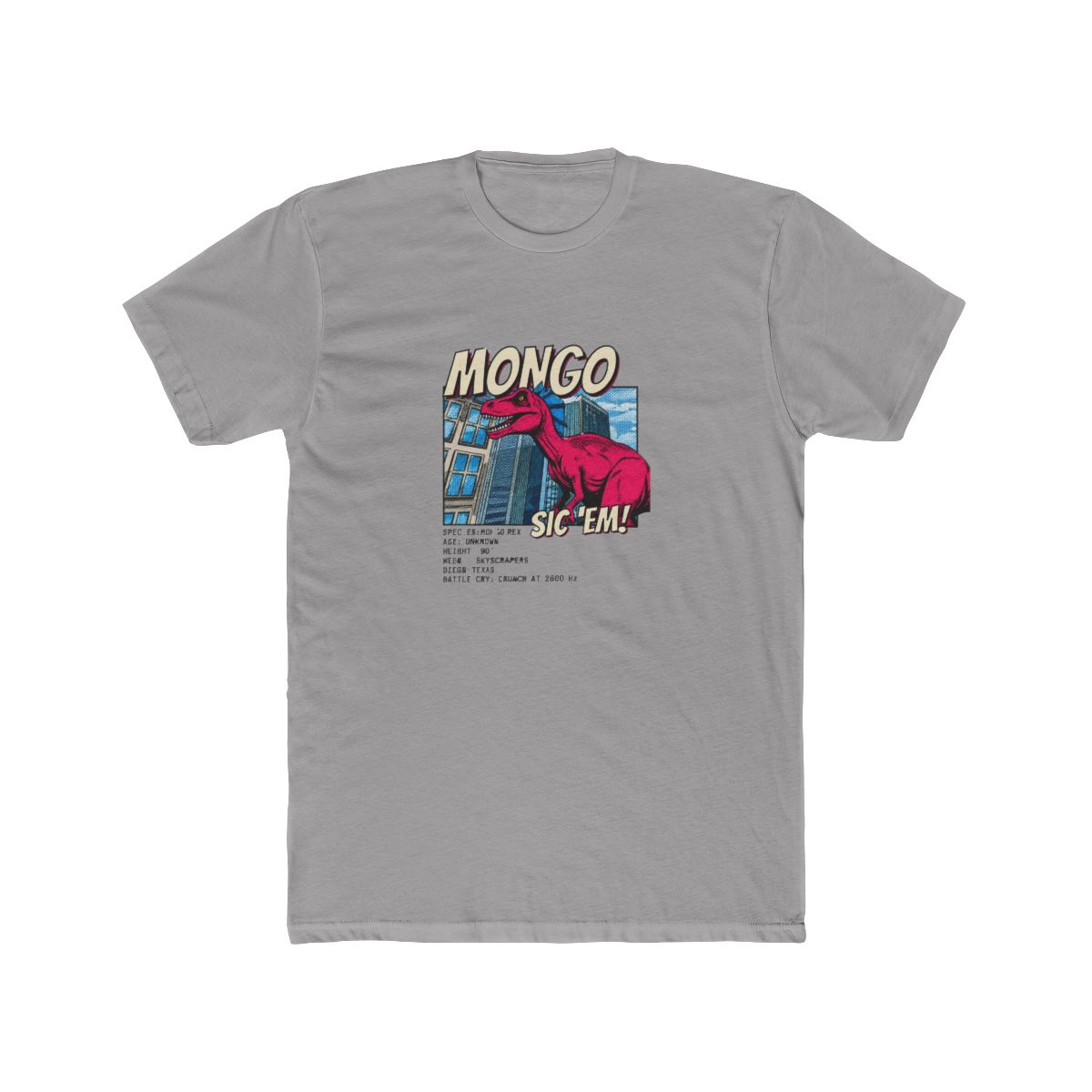 MONGO" Dinosaur City Backdrop T-Shirt - Official t-shirts merchandise