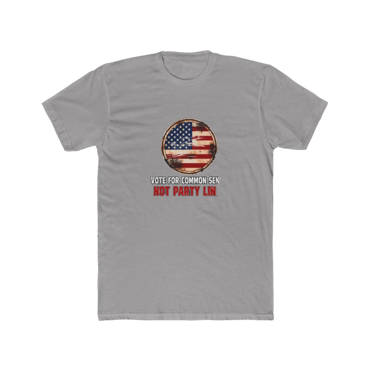 Vote For Common Sense, Not Party Lines T Shirt - Official t-shirts merchandise
