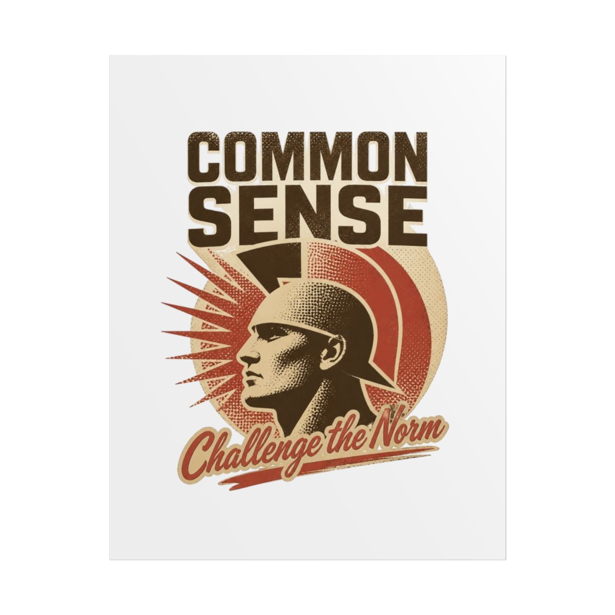 Dan Carlin’s Common Sense "Design 3" Poster - alternate angle 1, merchandise