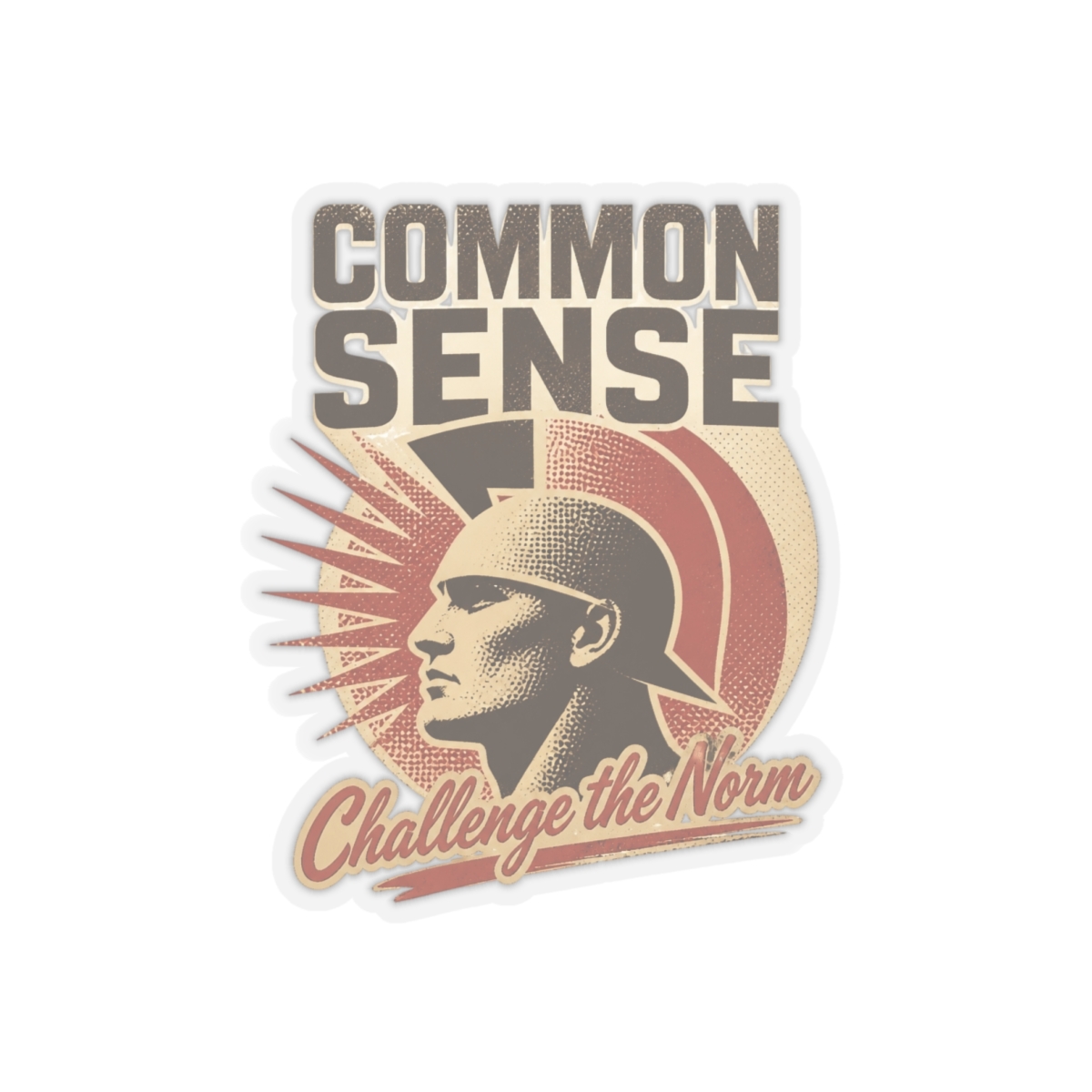 Dan Carlin’s Common Sense "Design 3" Sticker