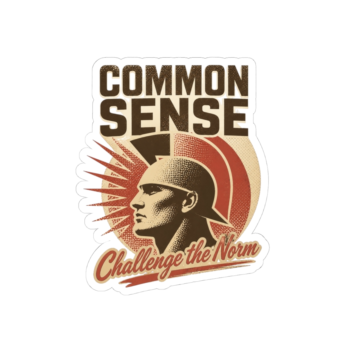 Dan Carlin’s Common Sense "Design 3" Sticker